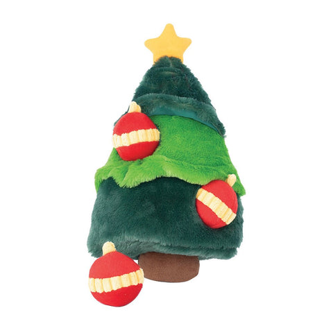 Zippy Paws HOLIDAY Christmas Xmas ZIPPY BURROW CHRISTMAS TREE Dog Toy Puppy Toy38 x 20cm