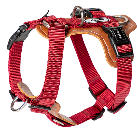 Hey Buddy! Dog Harness Puppy Harness Cat Harness Ruby Red