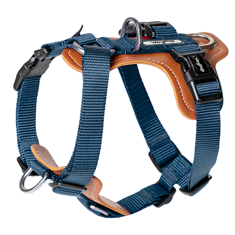 Hey Buddy! Dog Harness Cat Harness Puppy Harness Navy Blue