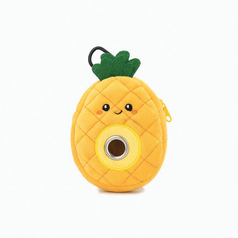 HugSmart WASTE BAG DISPENSER Poo Poop POOCH POUCH Holder PINEAPPLE 11x8.4x5cm